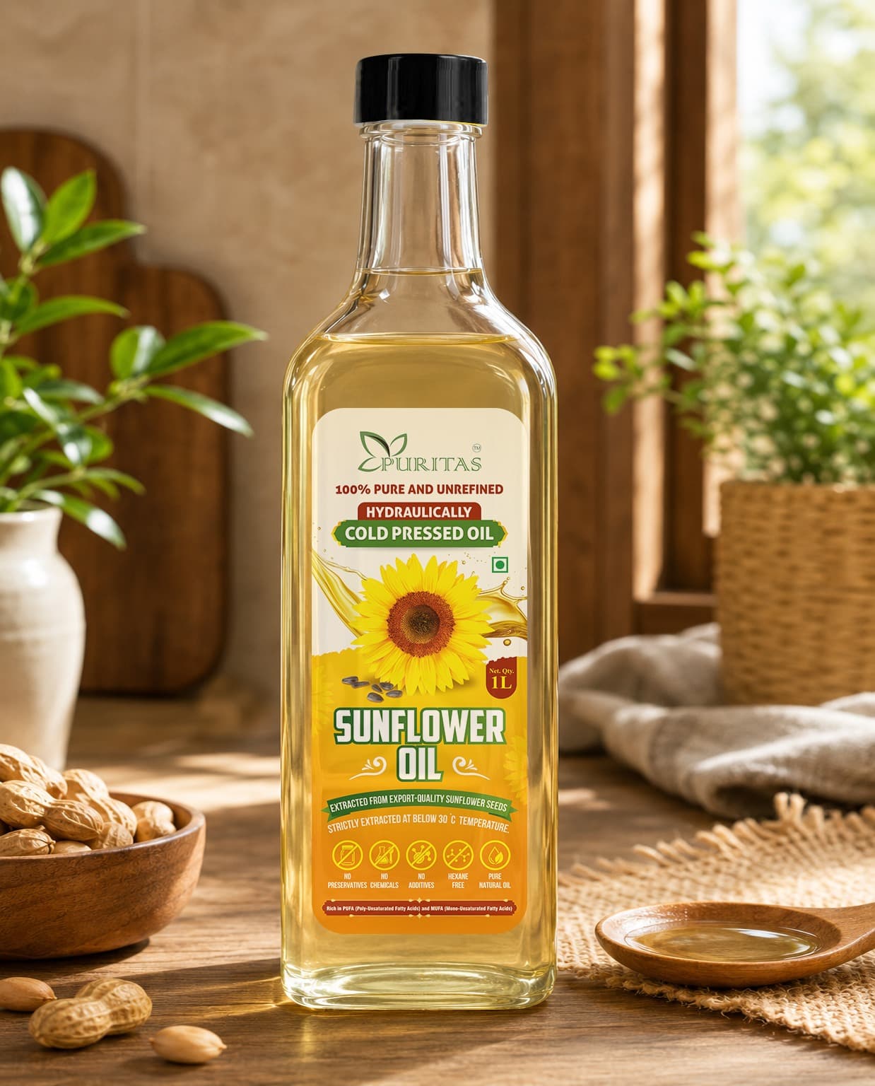 Cold Pressed Sunflower Oil